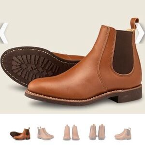 Red Wing Shoes Brown Ankle Boots